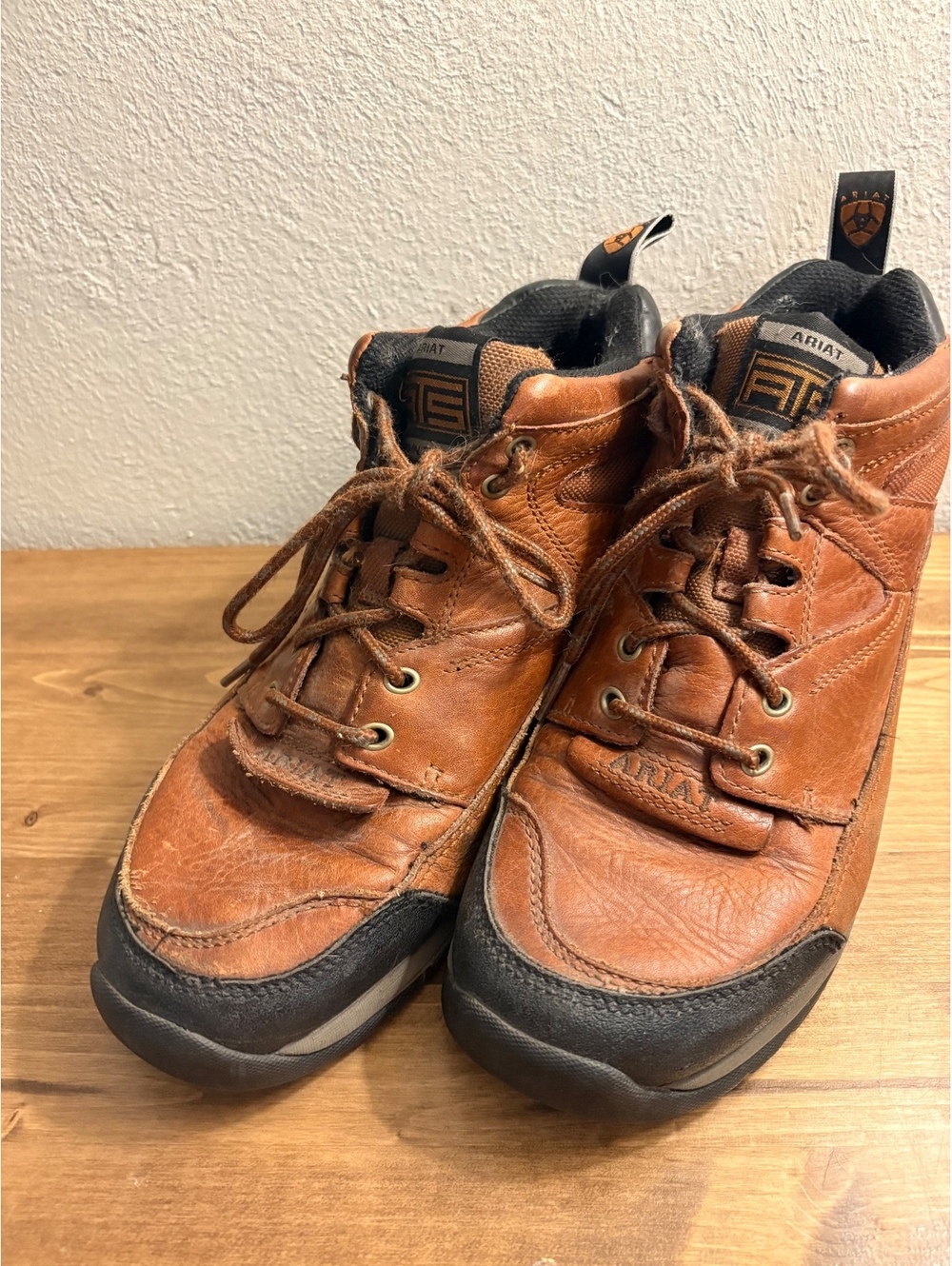 Ariat Terrain Men's Brown Leather Upper Casual Hiking Boots Size 8.5